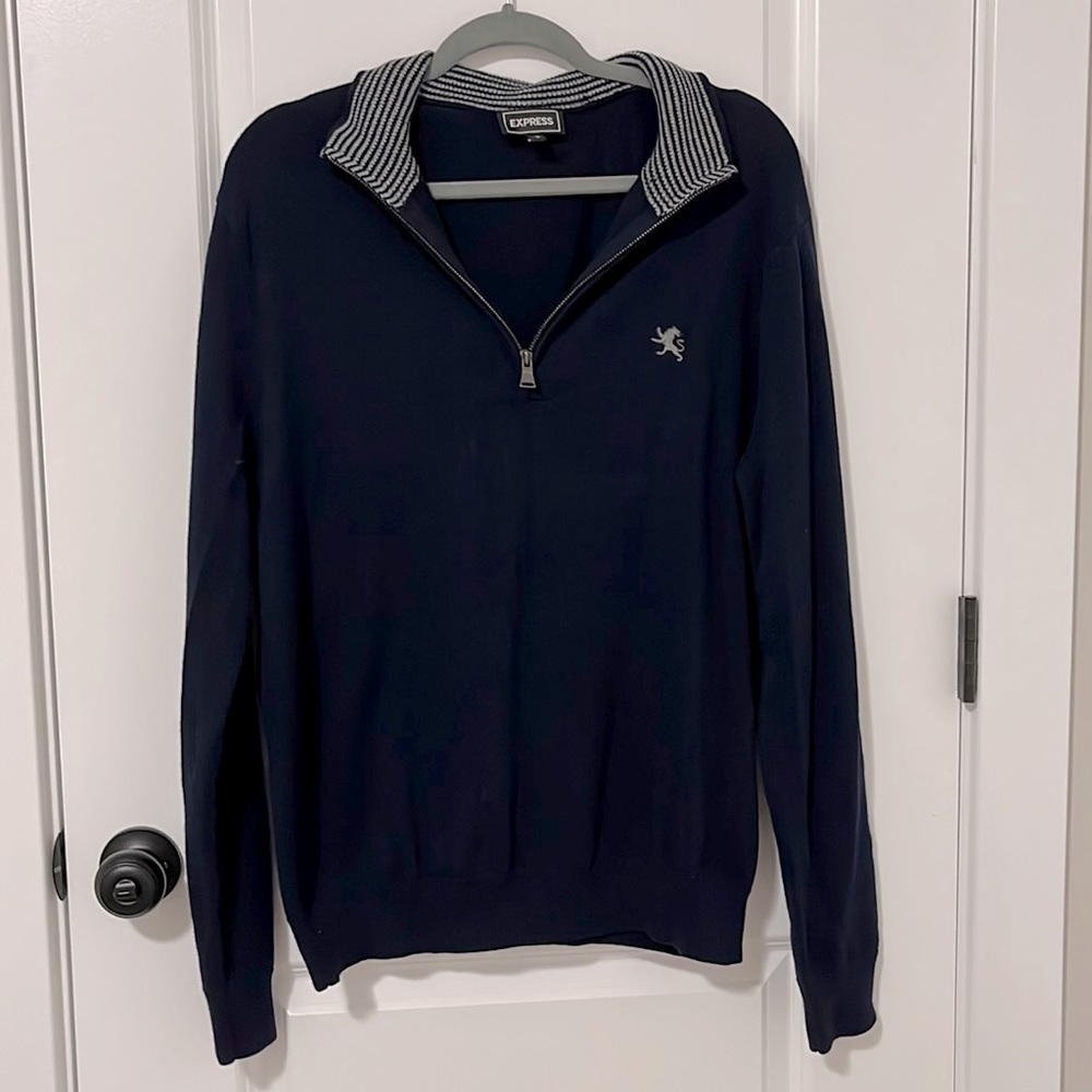 Men’s 3 quarter zip sweater